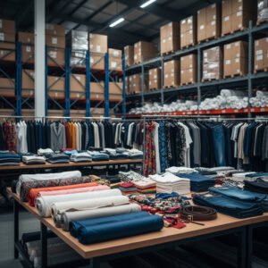 fabrics and clothing